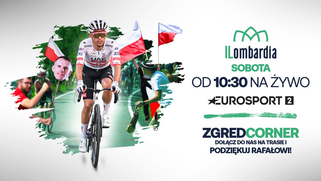Ostatni wyścig Rafała Majki. Il Lombardia w sobotę na żywo w Eurosporcie 2!