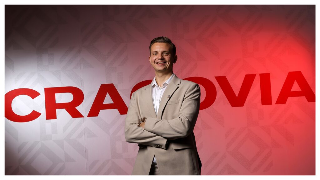 Kamil Jagodyński, nowy rzecznik prasowy Cracovii (fot. KS Cracovia)