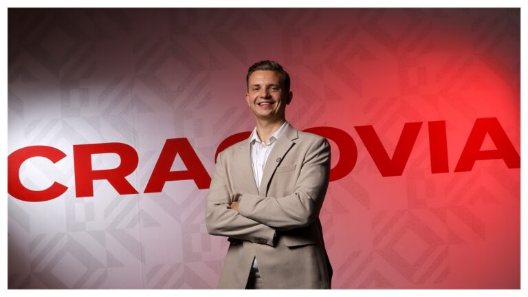 Kamil Jagodyński, nowy rzecznik prasowy Cracovii (fot. KS Cracovia)