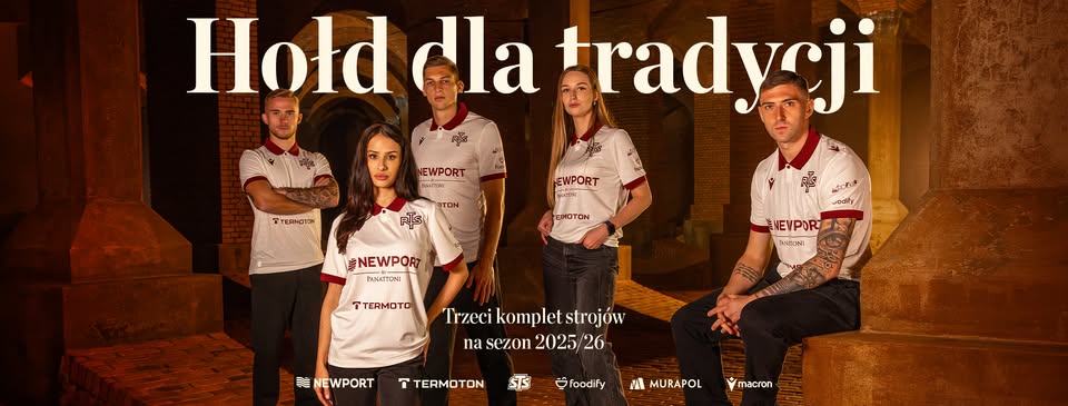 Hołd dla tradycji. Nowa koszulka Widzewa na sezon 2025/2026