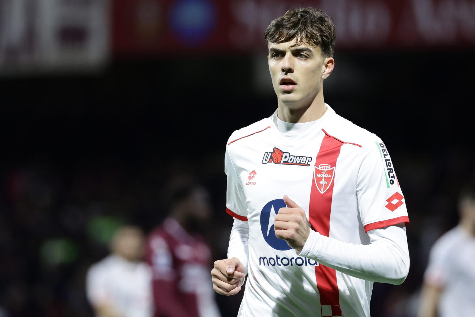 Monza&#039;s Italian forward Daniel Maldini looks during the Serie A football match between Unione Sportiva Salernitana vs Monza at the Arechi Stadium in Salerno on February 24, 2024. (Photo by Antonio Balasco/IPA Sport / ipa-/IPA/Sipa USA)
2024.02.24 Salerno
pilka nozna , liga wloska 
US Salernitana 1919 - AC Monza
Foto Antonio Balasco/IPA Sport/ipa-agency.net/SIPA USA/PressFocus

!!! POLAND ONLY !!!