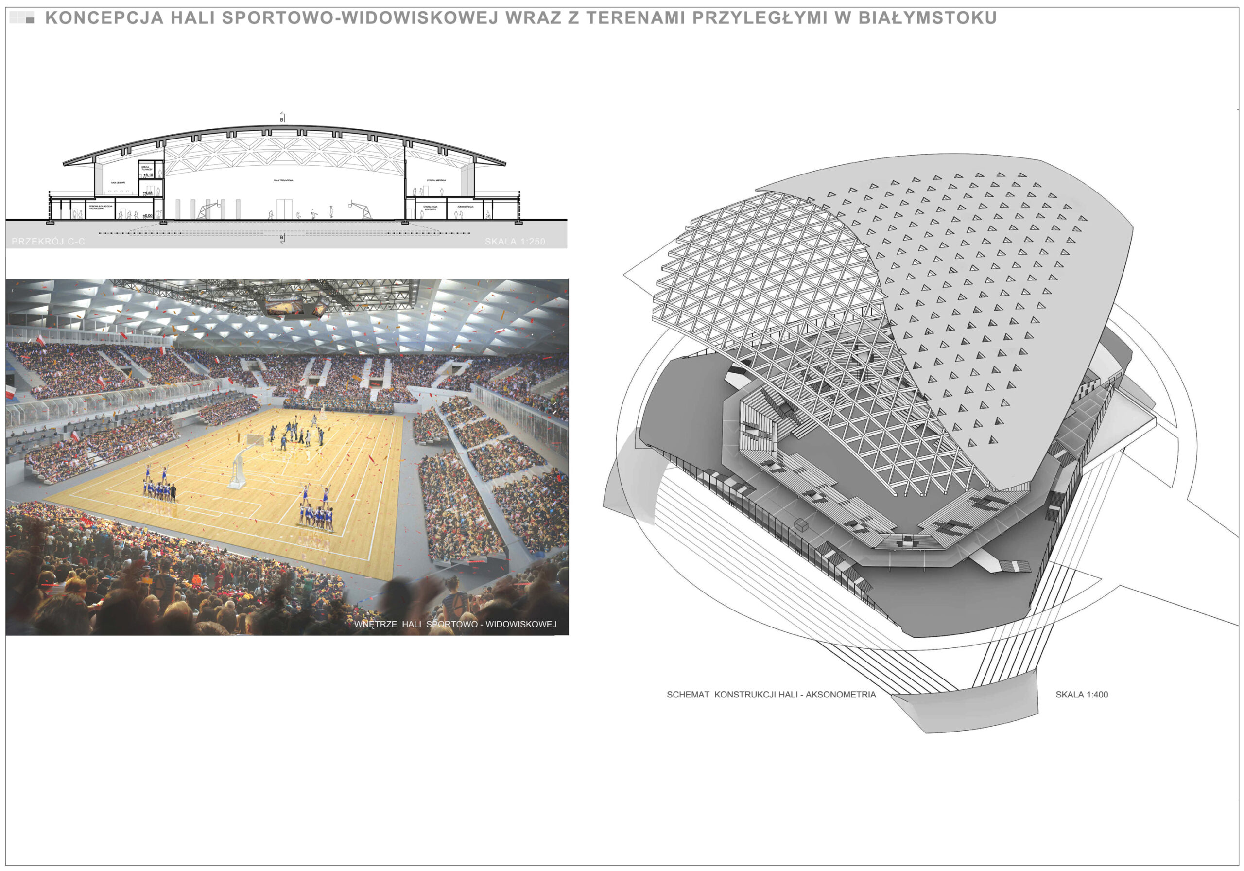 Przetarg na budowę hali widowiskowo-sportowej w Białymstoku