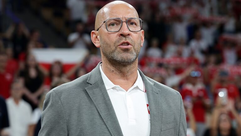 2025.09.04 Lodz
siatkowka mezczyzn mecz towarzyski
Polska - Brazylia
N/z Minister Sportu i Turystyki Jakub Rutnicki
Foto: Artur Kraszewski / PressFocus

2025.09.04 Lodz
Volleyball Men friendly game
Poland - Brasil
Jakub Rutnicki
Credit: Artur Kraszewski / PressFocus