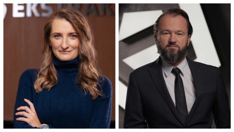 Katarzyna Napiórkowska, Marcin Mikucki (fot. PKO Ekstraklasa)