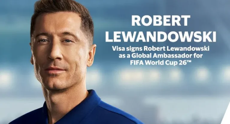 Robert Lewandowski został ambasadorem globalnej marki