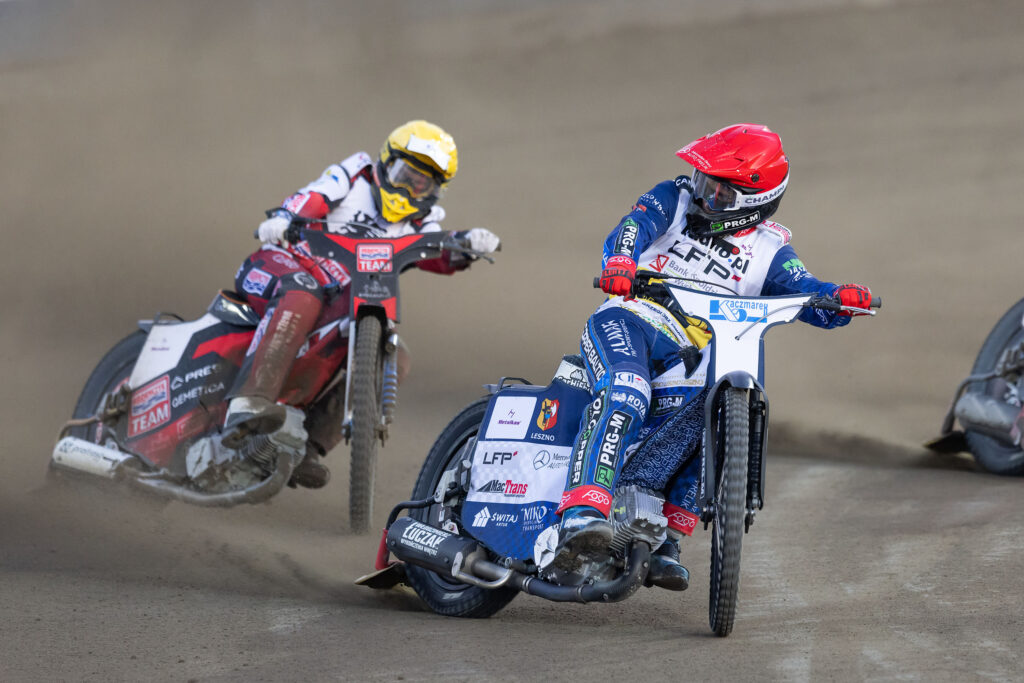 2025.09.14 Leszno
Zuzel 2 Metalkas Ekstraliga 2025 
Fogo Unia Leszno - Abramczyk Polonia Bydgoszcz
N/z Grzegorz Zengota, Krzysztof Buczkowski
Foto Marcin Karczewski / PressFocus

2025.09.14 Speedway M2E 2025 Grzegorz Zengota, Krzysztof Buczkowski
Credit: Marcin Karczewski / PressFocus