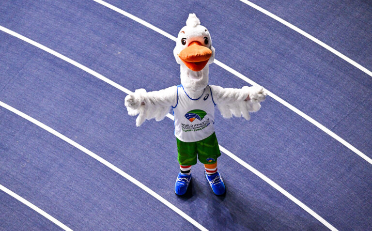 Goosia maskotką lekkoatletycznych halowych mistrzostw świata. Symbol
Kujaw i Pomorza będzie ozdobą mistrzostw