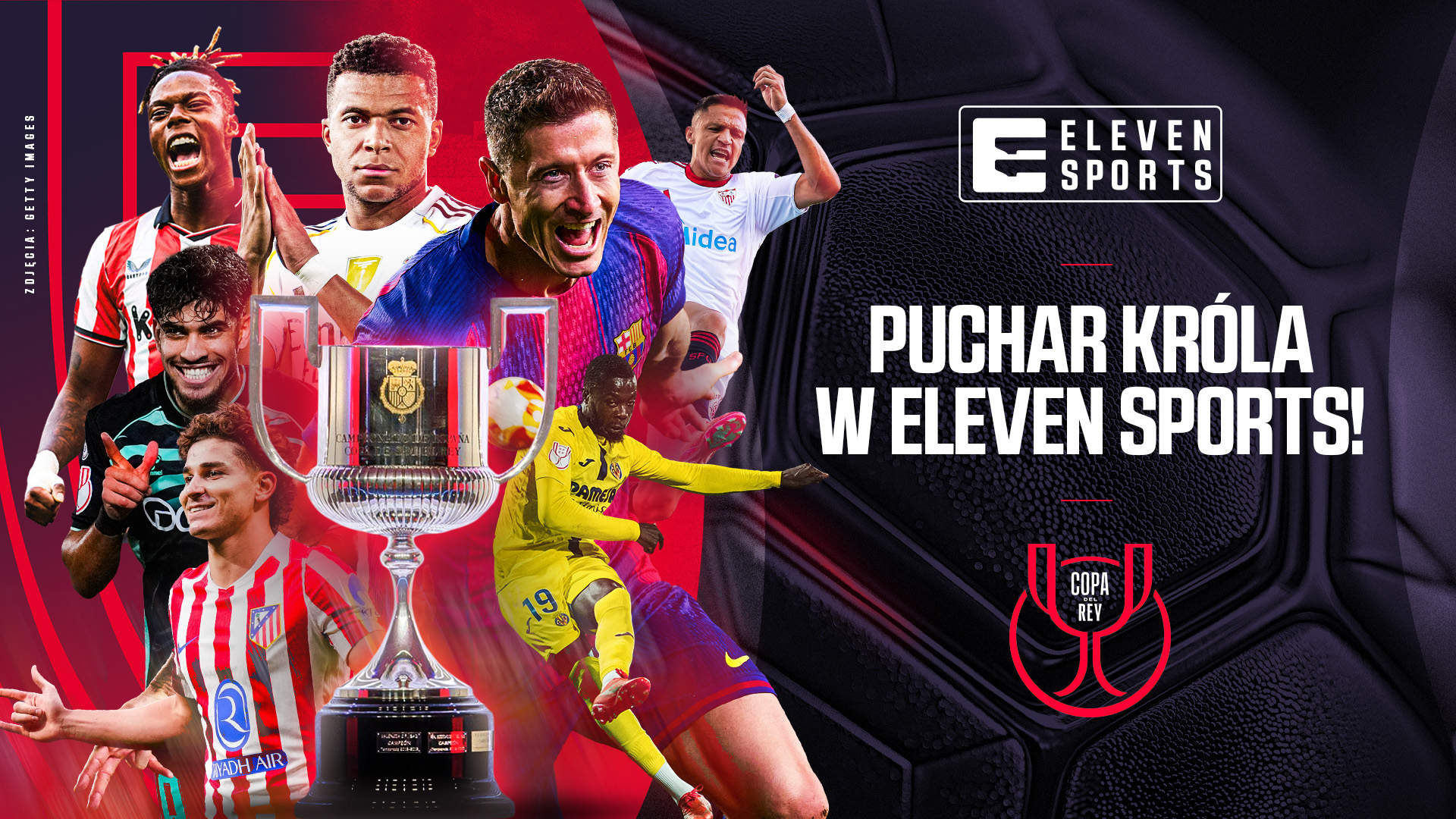 Eleven Sports przejmuje wyłączne prawa do transmisji meczów Pucharu Hiszpanii.