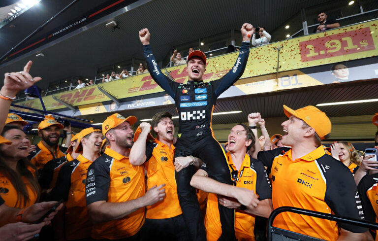 Nowy mistrz świata Lando Norris odnosi coraz więcej sukcesów poza torem