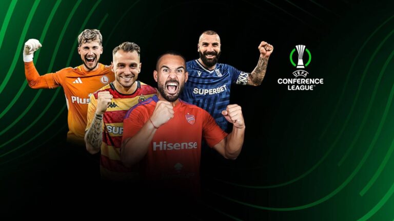 Ostatnia kolejka Ligi Konferencji z udziałem polskich drużyn. Gdzie transmisje, kto komentuje?