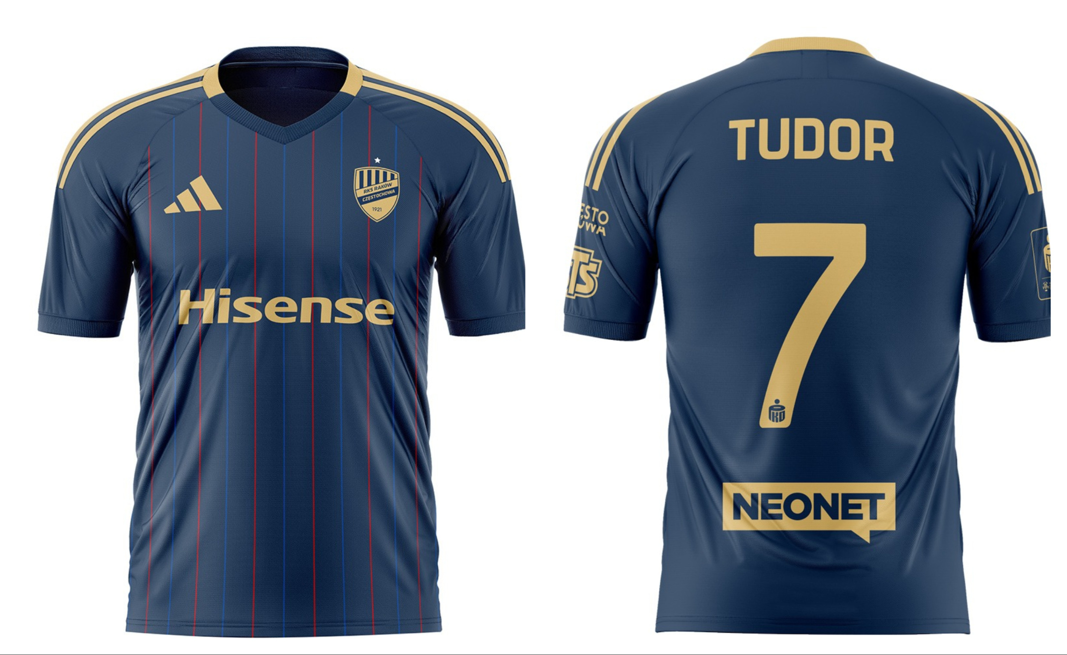 Raków Częstochowa zaprezentował trzeci komplet strojów