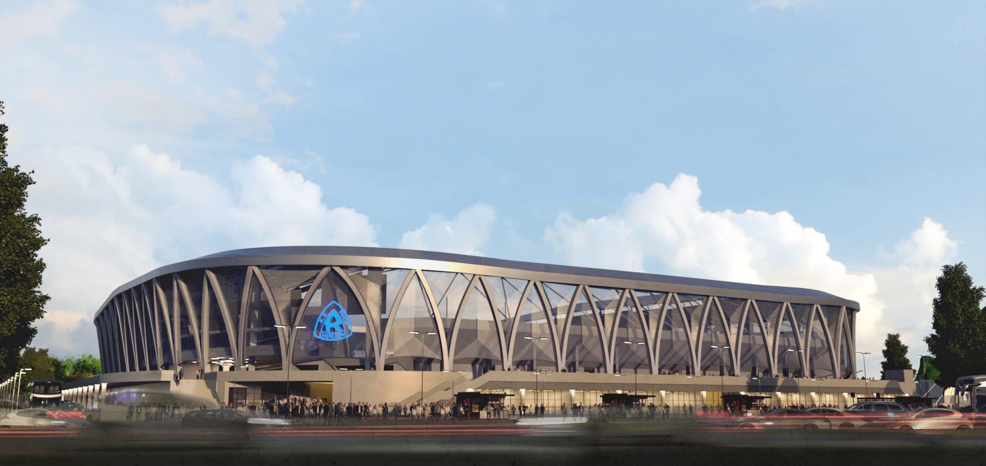 Ruch Chorzów zaprezentował koncepcję nowego stadionu