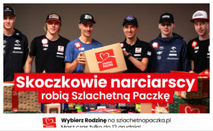 „Jeszcze zdążysz zrobić Paczkę, leć na stronę i wybierz rodzinę” – apel Kamila Stocha w szczytnym celu