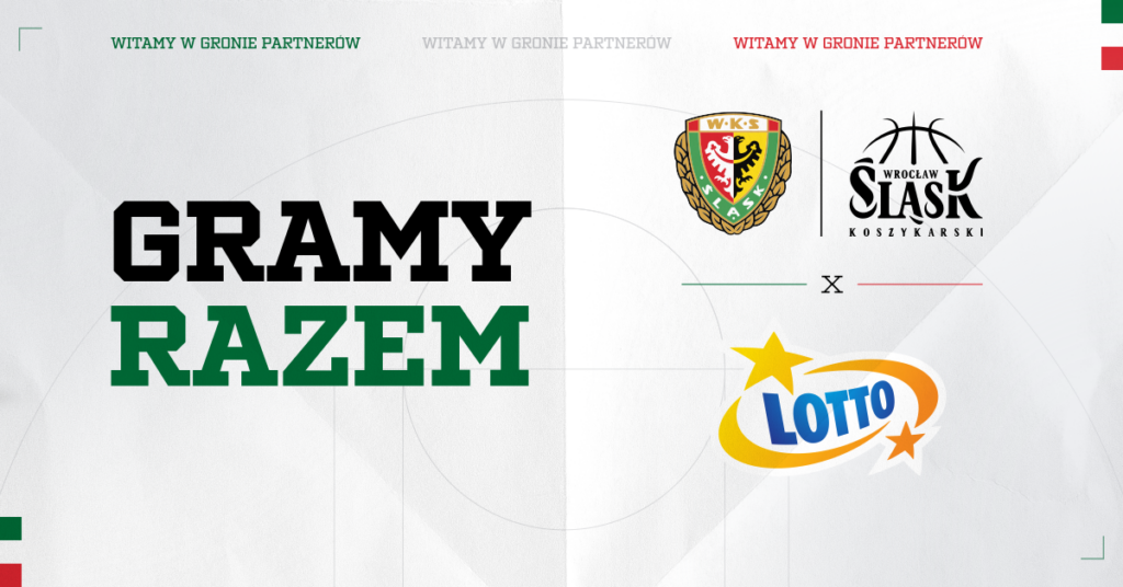 LOTTO nowym partnerem koszykarskiego Śląska Wrocław