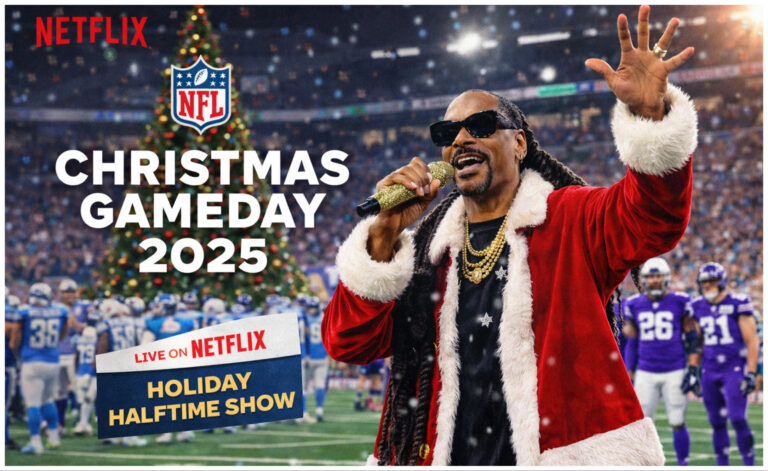 NFL Christmas Gameday 2025. Netflix i Snoop Dogg w świątecznej odsłonie show