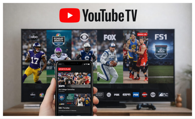 YouTube TV ze specjalną ofertą sportową