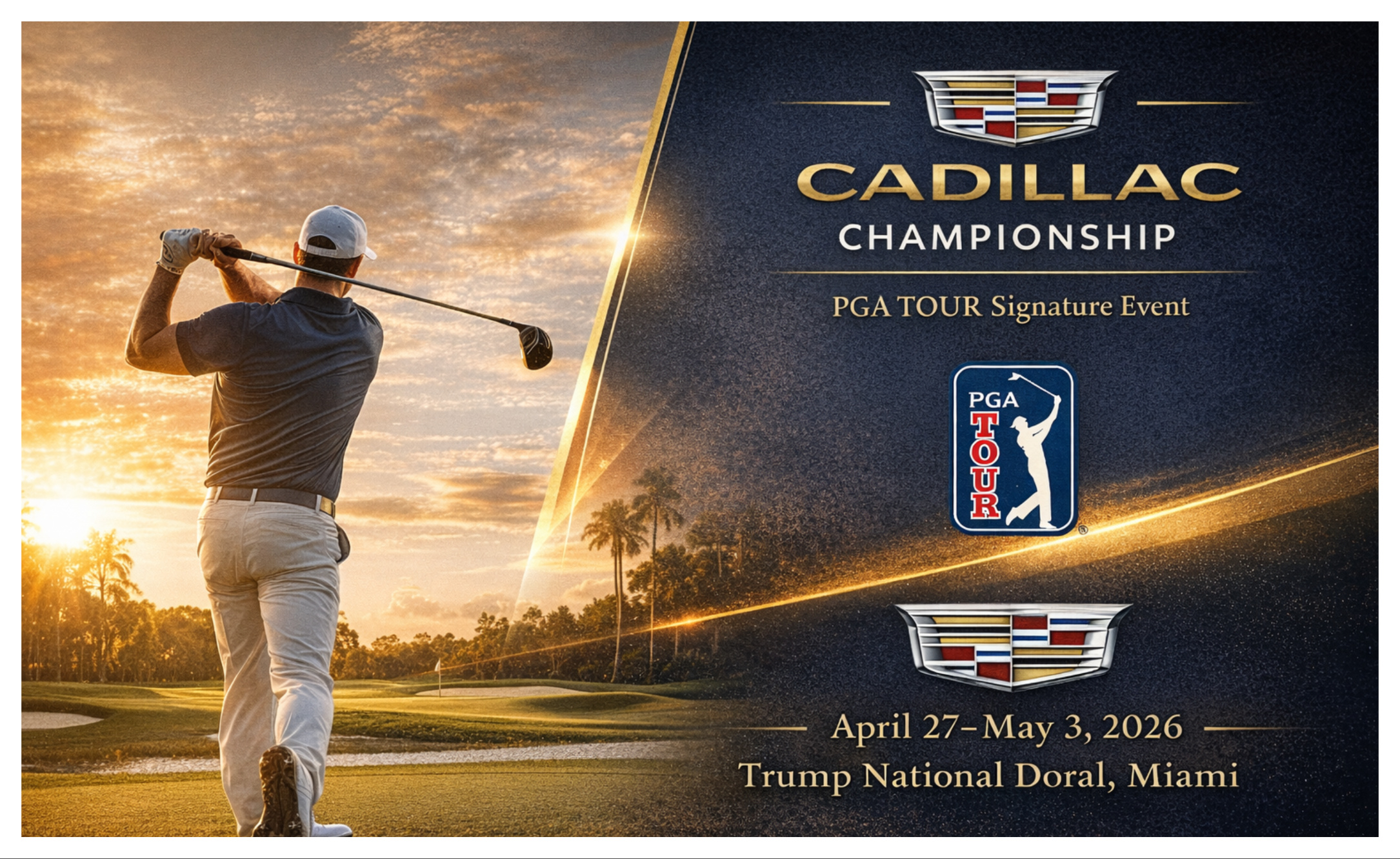 Cadillac powraca jako sponsor tytularny wydarzenia PGA Tour