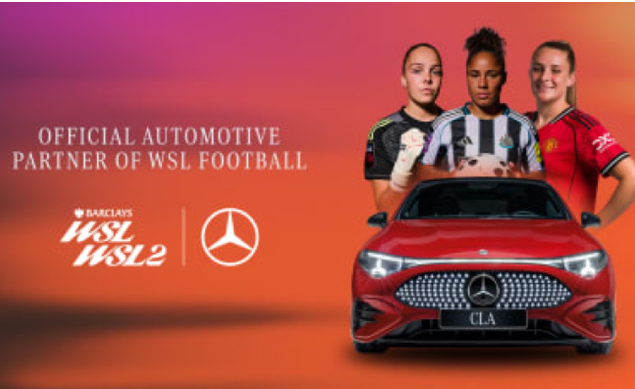 Mercedes-Benz i WSL. Nowe partnerstwo dla kobiecego futbolu w Anglii