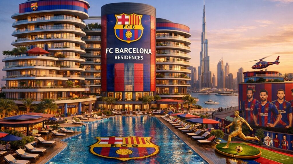 Luksusowy kompleks mieszkaniowy w Dubaju. Efekt współpracy Barcelony z władzami ZEA