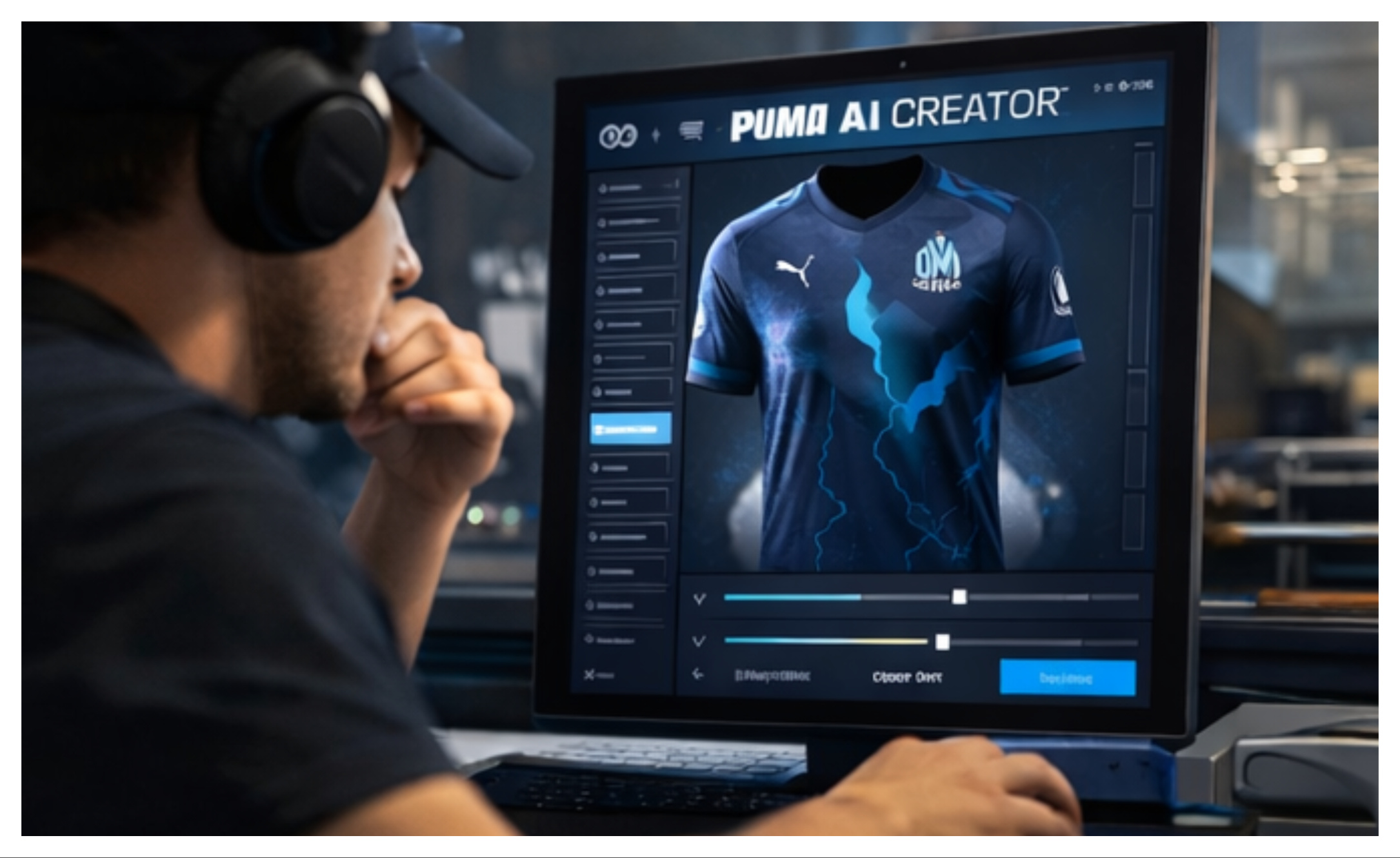 Puma i Olympique Marsylia: kibice zaprojektują koszulkę dzięki AI