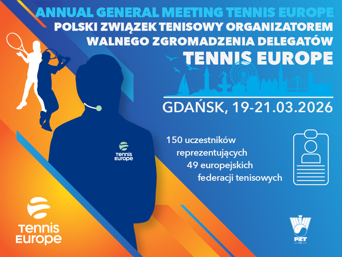 Gdańsk w dniach 19-21 marca stanie się stolicą
europejskiego tenisa