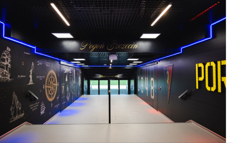 Pogoń Szczecin ma nowy tunel. Ufundował go STS, partner Portowców