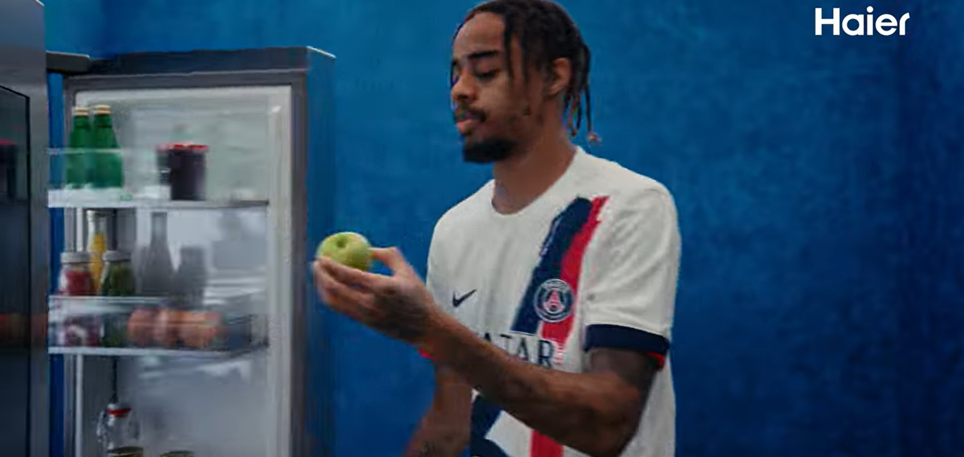 Haier – kampania „Jouez avec les Numéros Un” z Paris Saint-Germain