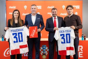 Coca-Cola nowym partnerem reprezentacji Chorwacji w piłce nożnej