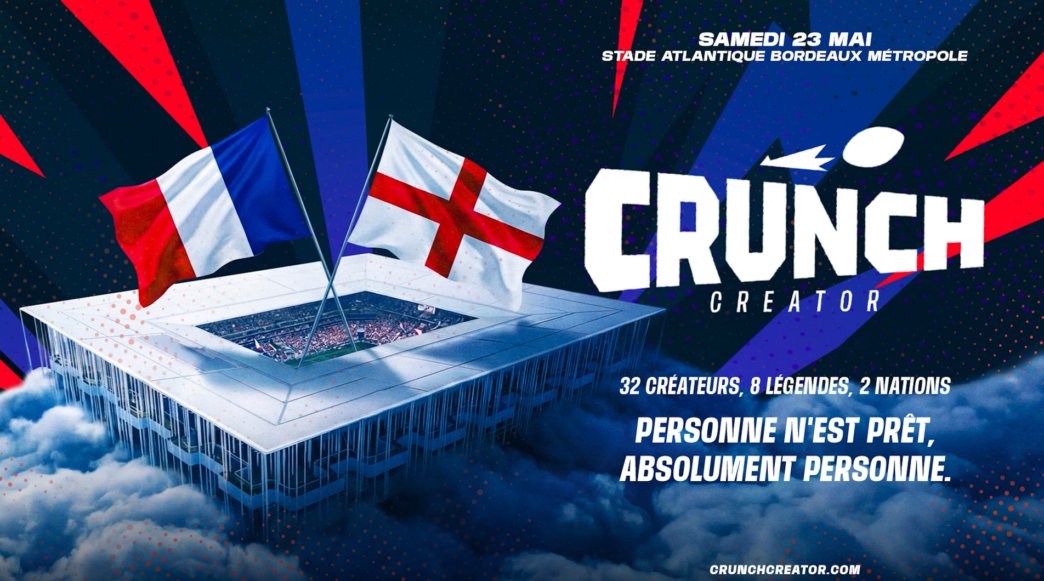 Crunch Creator – nowy format sportowo-rozrywkowy z twórcami w Bordeaux