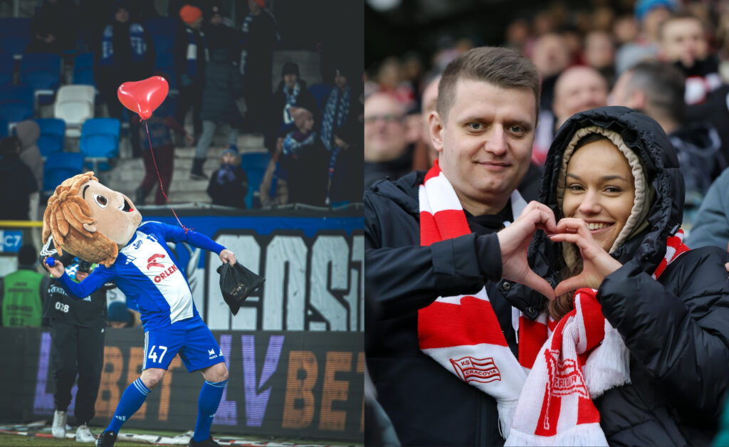 Zakochani kibice. Walentynkowe akcje polskich klubów