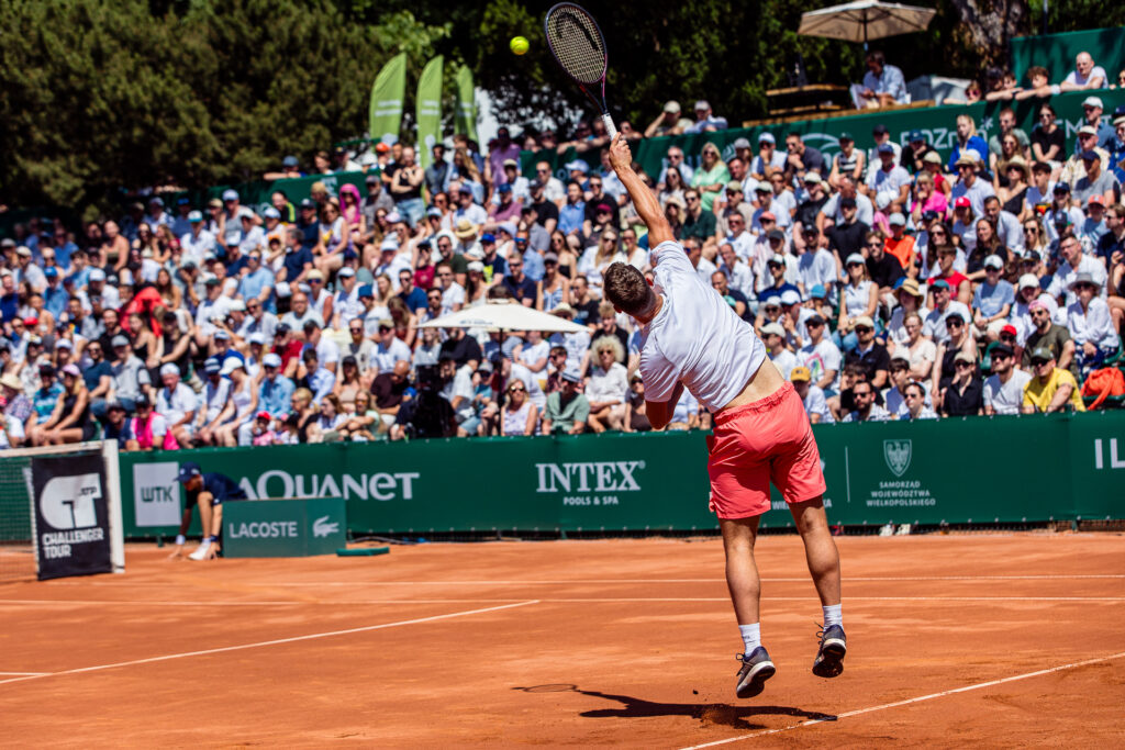 Filip MISOLIC (AUT) vs Dalibor SVRCINA (CZE) - Enea Poznań Open 2025 - 21.06.2025 r. (foto: Pawel Rychter)