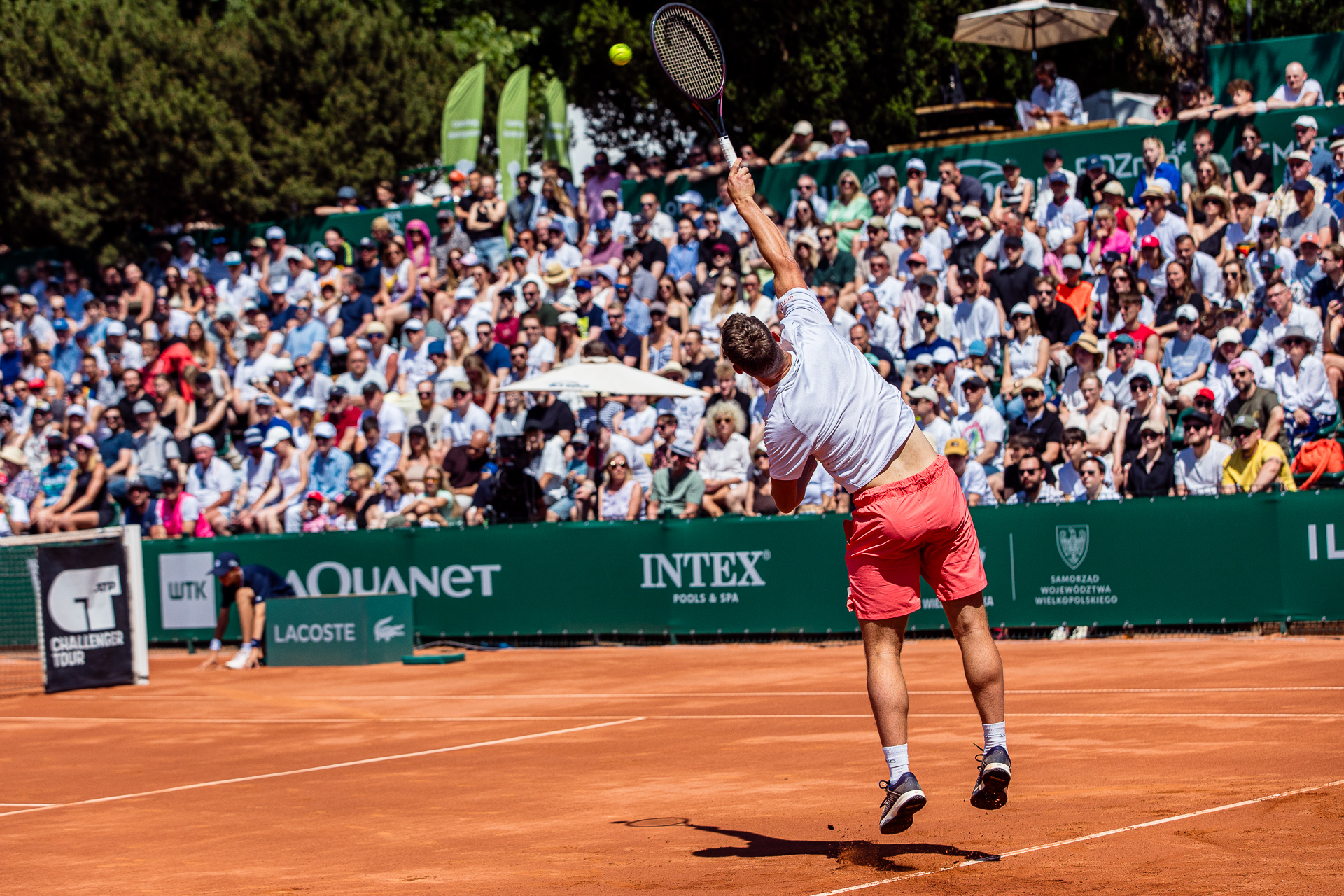 Filip MISOLIC (AUT) vs Dalibor SVRCINA (CZE) - Enea Poznań Open 2025 - 21.06.2025 r. (foto: Pawel Rychter)