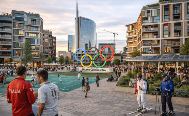 Wioska olimpijska w Mediolanie: sportowa funkcjonalność i miejski lifestyle