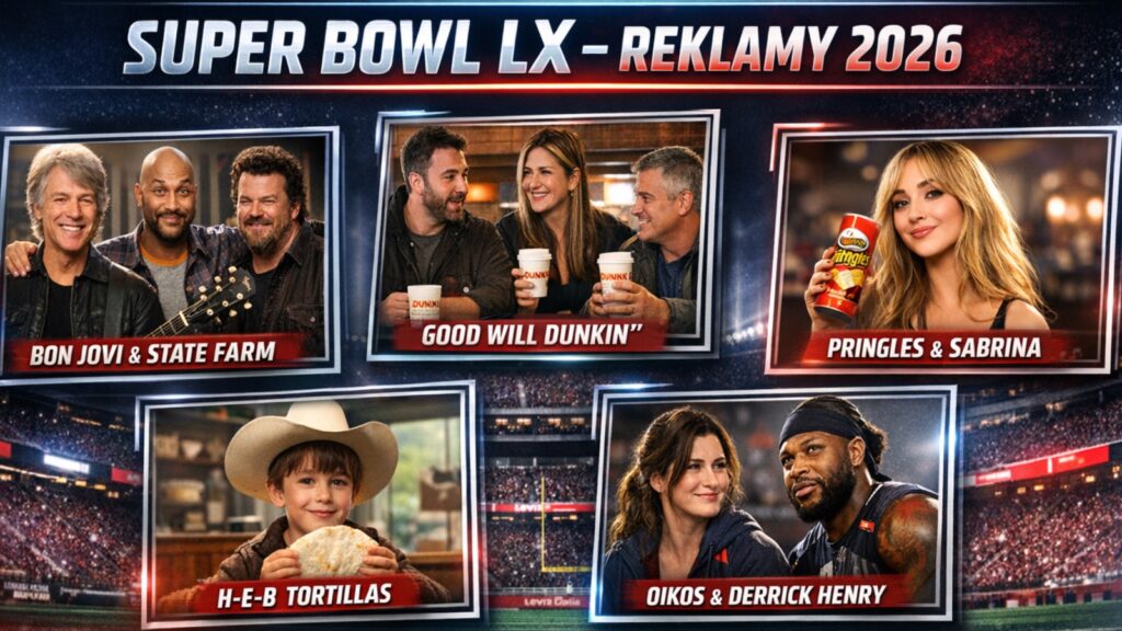 Super Bowl LX: 8 milionów za 30 sekund. Które reklamy skradły show?