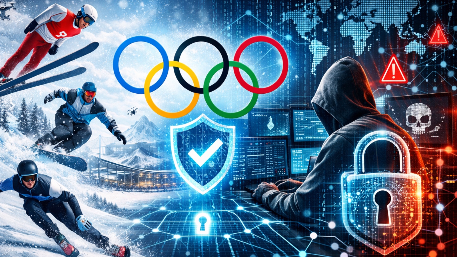 Jak cyberbezpieczeństwo i AI kształtują zimowe Igrzyska Olimpijskie