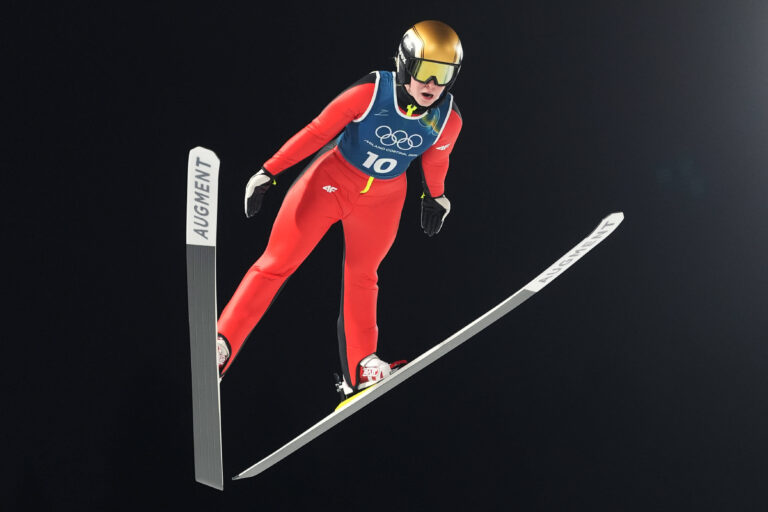 Pn Predazzo 05/02/2026 - Olimpiadi Milano Cortina 2026 / Ski jumping, Skispringen, Ski, nordisch womens normal hill training / foto Image nella foto: Pola Beltowska PUBLICATIONxNOTxINxITA
2026.02.05 Predazzo
Sport
Zimowe Igrzyska Olimpijskie Mediolan-Cortina 2026 
skoki narciarskie kobiet
Foto IMAGO/PressFocus

!!! POLAND ONLY !!!