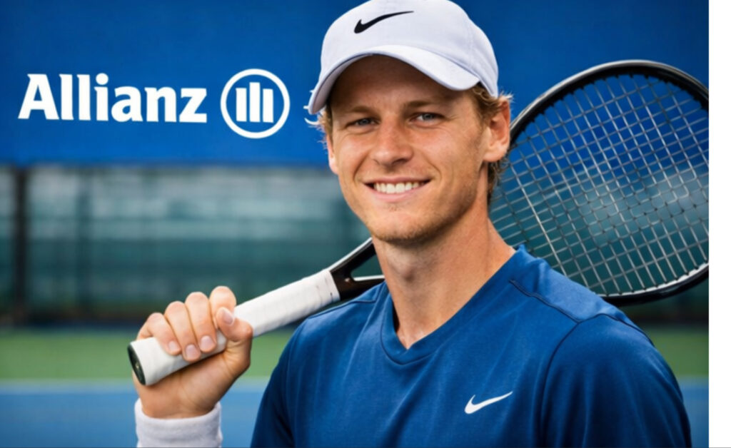 Jannik Sinner: globalny ambasador Allianz