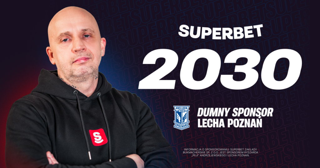 Superbet gra z Lechem Poznań przez kolejne cztery lata