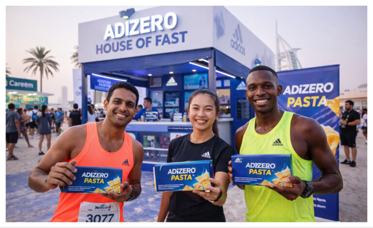 adidas Adizero Pasta – aktywacja w Dubaju. Jak marka sportowa wprowadziła pastę do zmagań biegaczy?