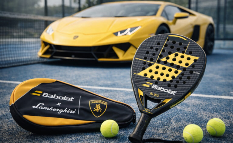 Padel: limitowana rakieta Babolat x Lamborghini sprzedana w kilka godzin