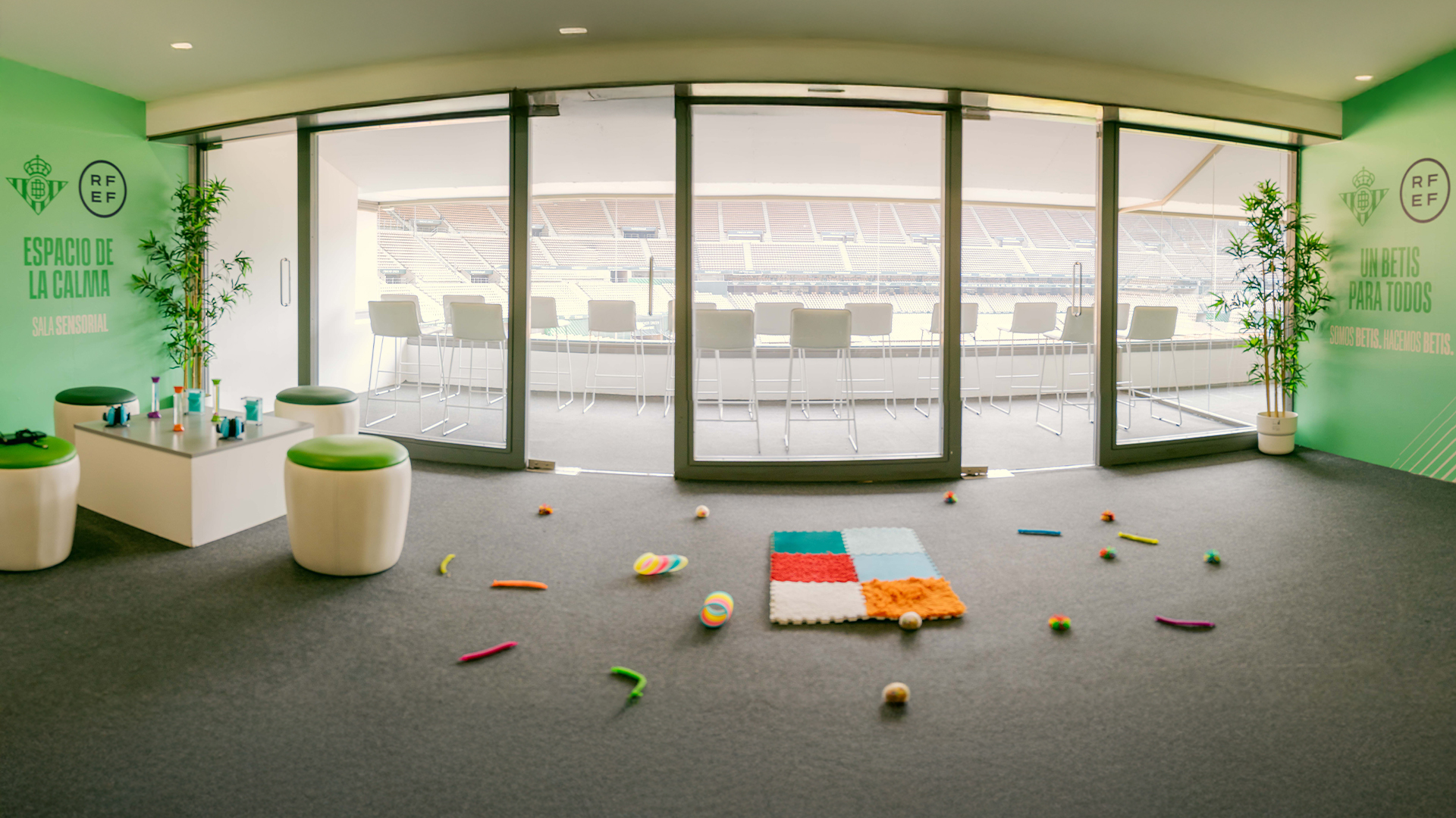 Real Betis tworzy salę sensoryczną dla kibiców z niepełnosprawnościami poznawczymi