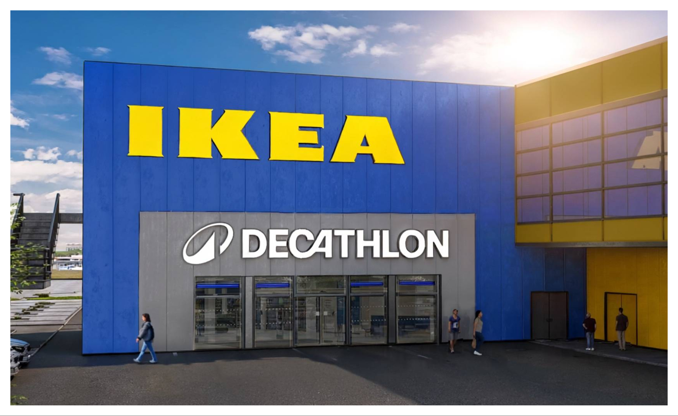 Decathlon przenosi sklep w Londynie i otwiera go wewnątrz IKEA