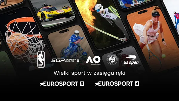 Eurosport 3 i Eurosport 4 – sport jeszcze bliżej kibiców