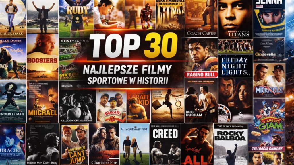 Najlepsze filmy sportowe w historii. Co warto obejrzeć? TOP 30