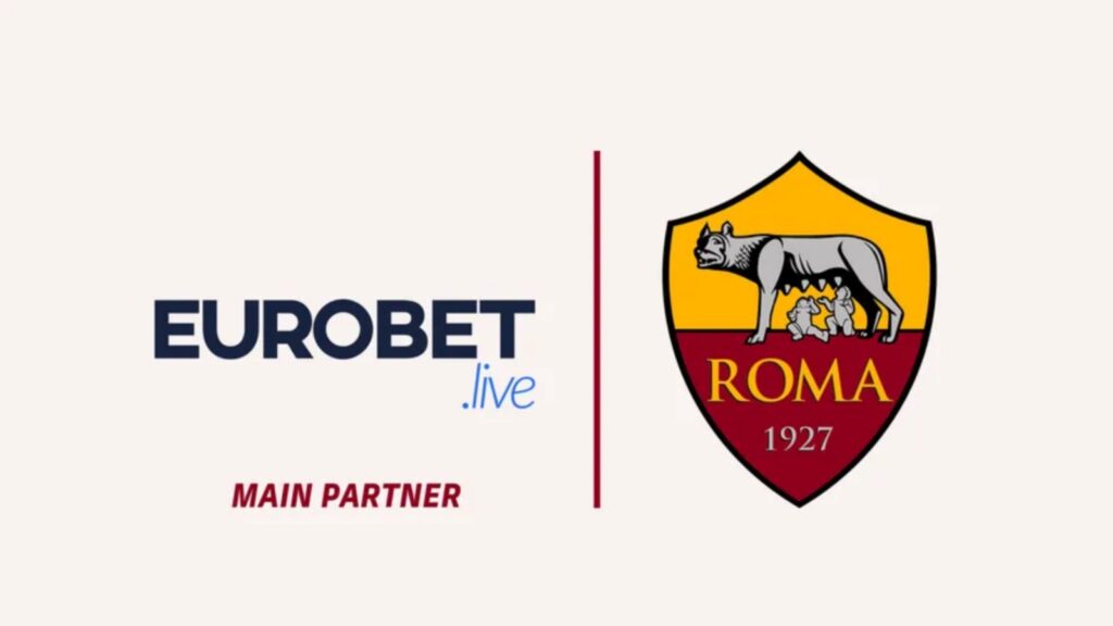 Nowy sponsor na koszulce AS Roma. Eurobet.live wchodzi do gry