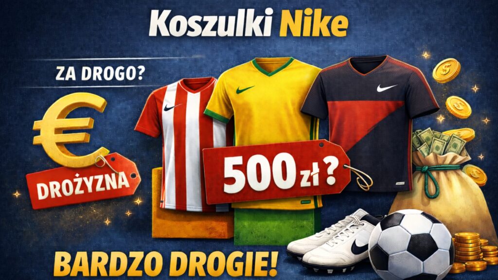Nike podnosi ceny koszulek piłkarskich. Inni też pójdą w tę stronę?