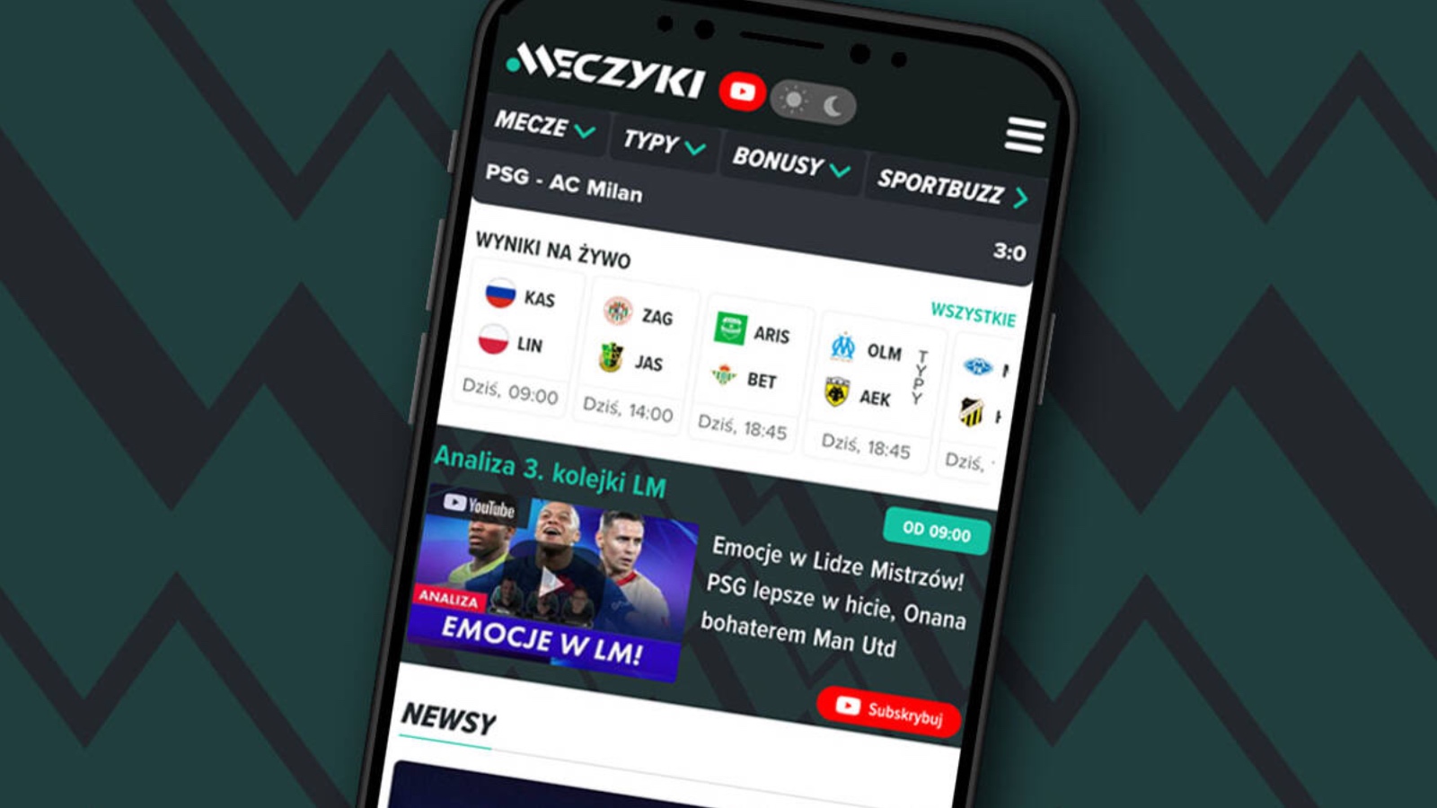 Meczyki wchodzą na nowy poziom. Oficjalna aplikacja mobilna kanału