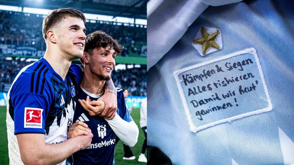 Wyjątkowa akcja z koszulkami kibiców w Hamburgu