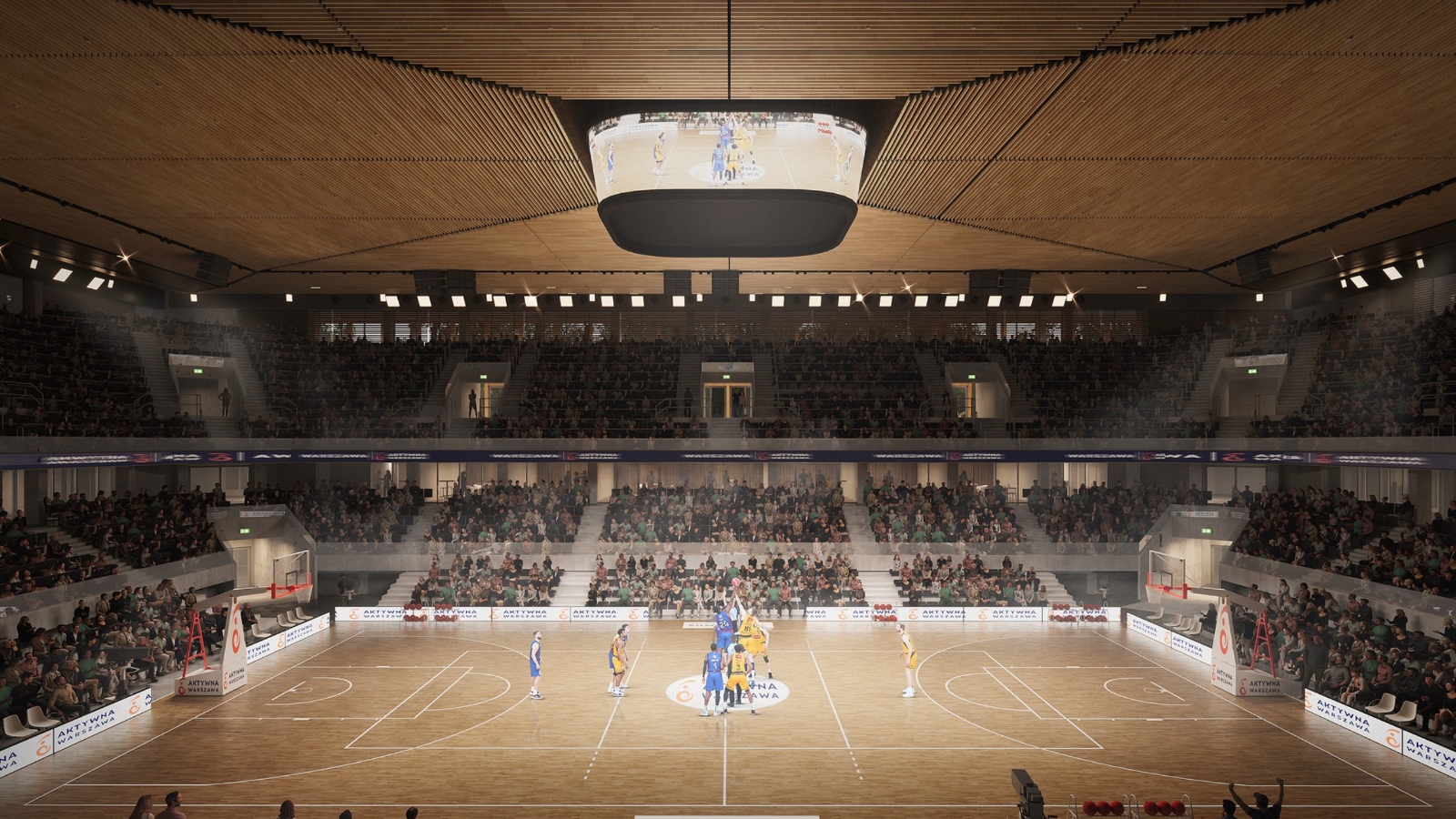 Przełom dla warszawskiego sportu. Hala na Skrze z wykonawcą