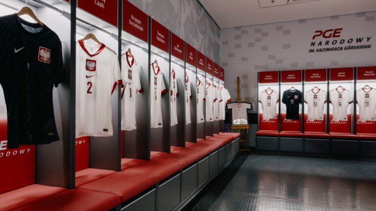 Nowa szatnia reprezentacji Polski. Wygoda, komfort, regeneracja